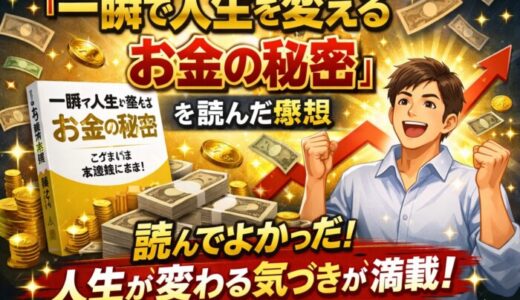 一瞬で人生を変えるお金の秘密を読んだ感想