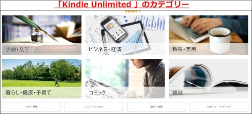 「Kindle Unlimited 」のカテゴリー
