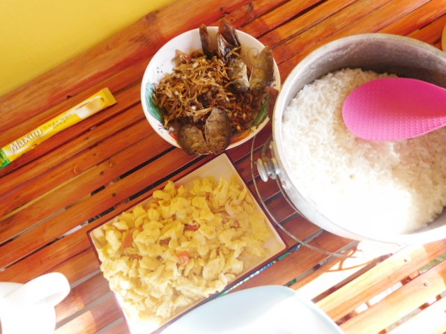 フィリピンの朝食