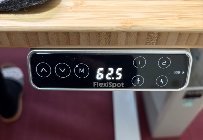 FLEXISPOT E7 Pro最下位の数字