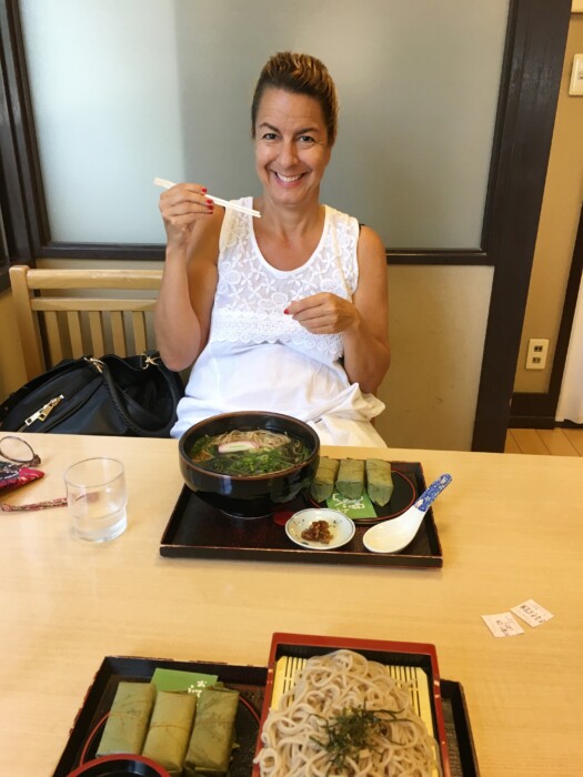 奈良の昼食