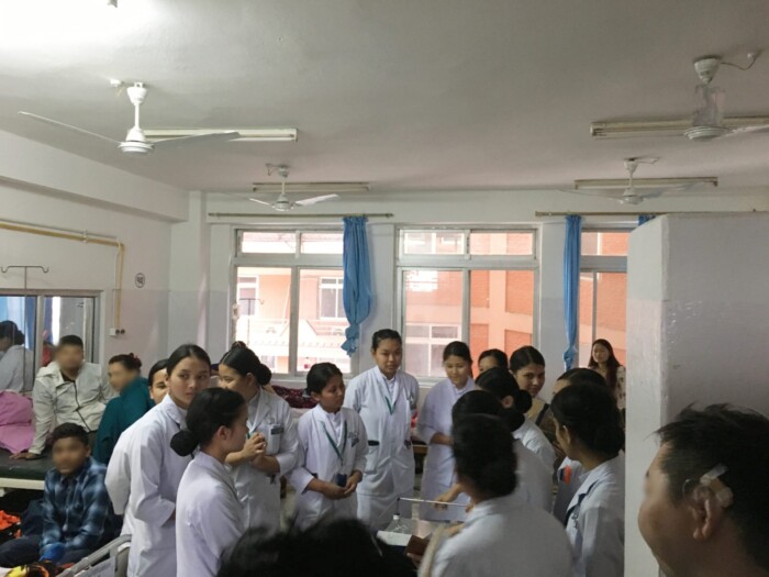 ネパール内の病院